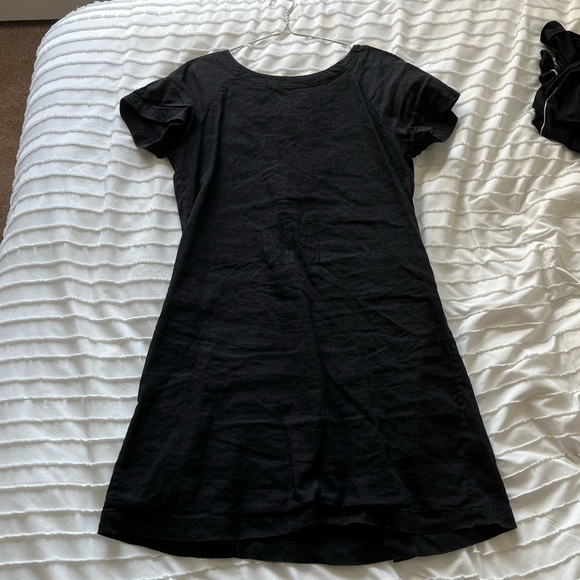 Lace up back Theory dress - Picture 1 of 4